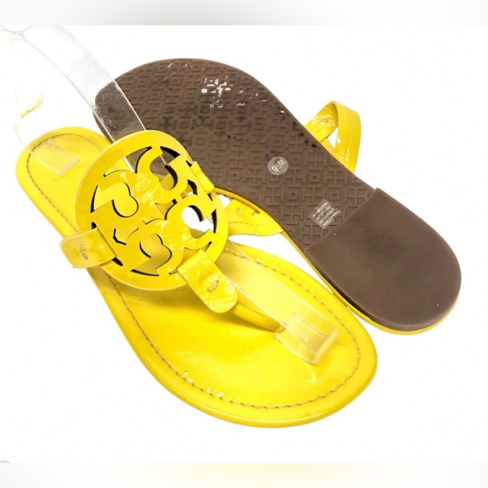 Tory Burch Yellow Miller Sandals